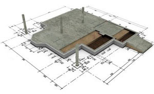 Строительство монолитной плиты фундамента в Минске