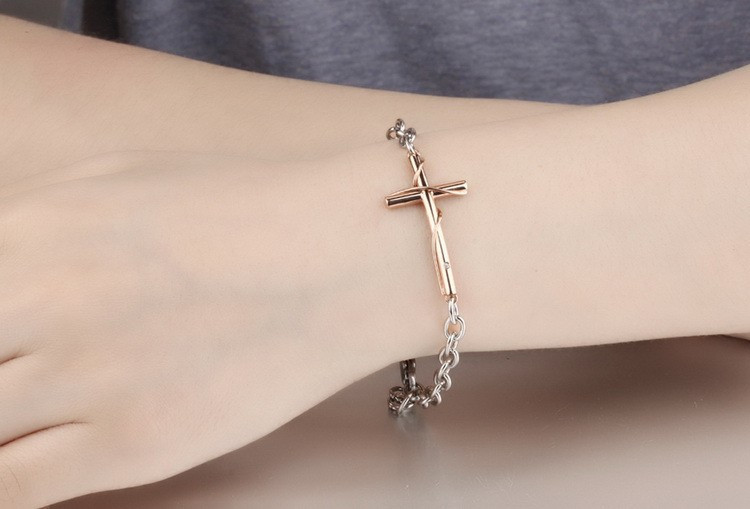 Парные браслеты с крестом "Делли" - фото 6 - id-p88509168
