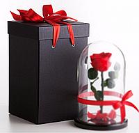 Подарочная коробка для розы в колбе