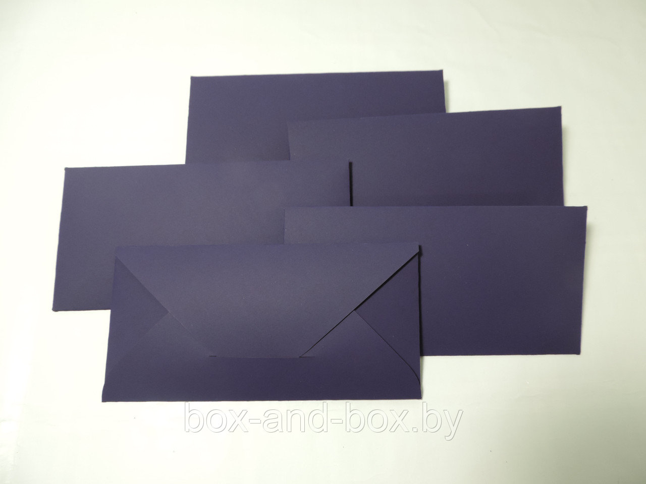 Конверт фиолетовый размер 16,5*8 см - фото 1 - id-p88544027