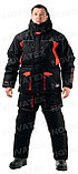 Зимний рыболовный костюм  «Селигер» - 45 мембрана 10000/10000 ( черно-красный) GRAYLING, фото 2