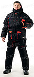 Зимний рыболовный костюм  «Селигер» - 45 мембрана 10000/10000 ( черно-красный) GRAYLING, фото 4
