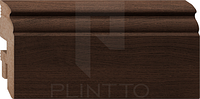 Напольный плинтус МДФ Plintto Classic Brown Oak