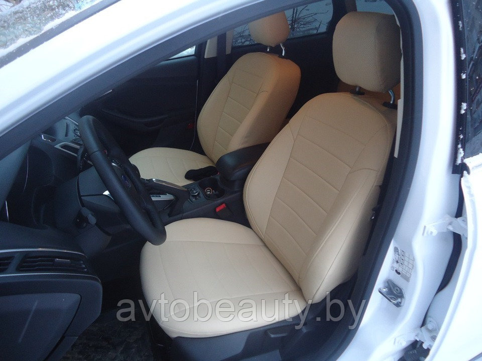 Чехлы для Nissan Qashqai +2 (07-14) Экокожа ( 5 мест) - фото 2 - id-p78819396