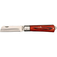 Нож складной с деревянной ручкой 190мм"Yato" YT-7600