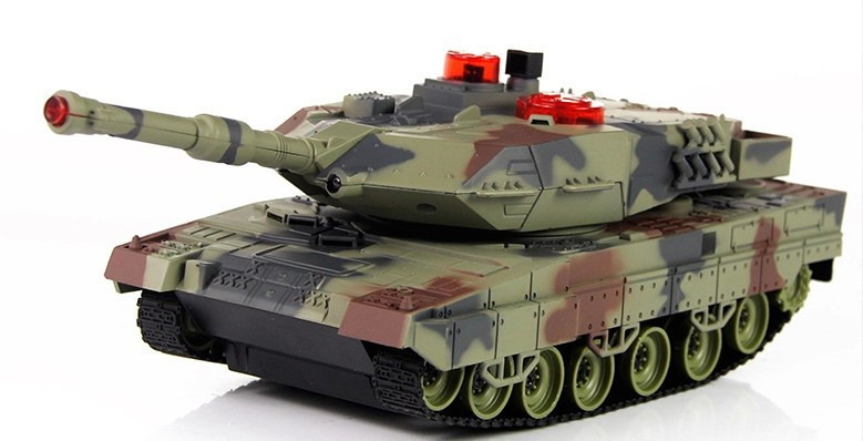 Радиоуправляемый танк с башней HQ Battle Tank 550 1:32 - фото 3 - id-p88547050