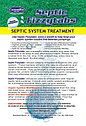 Упаковка на 6 - 12 месяцев, биопрепарат для выгребной ямы,(1 табл. на 5 м.куб.) Septic Fizzytabs™ США,(6 таб), фото 3