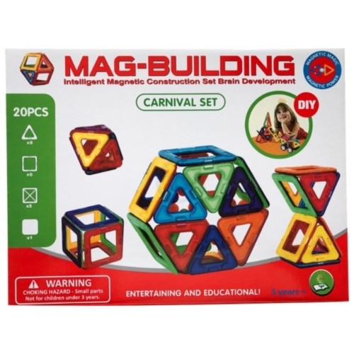 Магнитный конструктор Mag-Building Carnival GB-W20 - фото 1 - id-p88593247