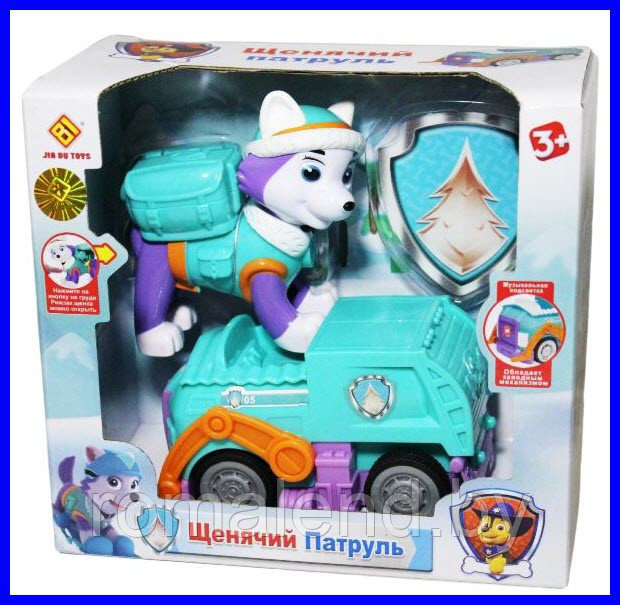 Эверест с машинкой из м/ф Щенячий патруль (Paw Patrol)