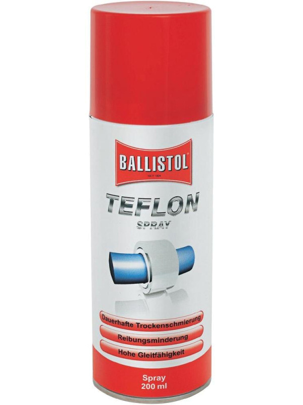 Универсальная специальная смазка Ballistol Teflon, спрей 200ml.