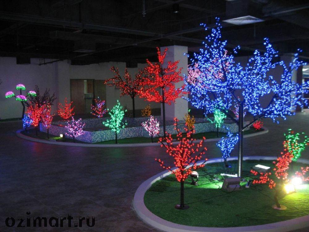 Светодиодное дерево "Клён", высота 2,1м, диаметр кроны 1,8м, синие светодиоды, IP 65 - фото 4 - id-p87906105