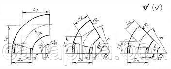 Отвод 90 ст. 09Г2С Ду 426х10 R=600 ГОСТ 17375-2001 - фото 5 - id-p4337432