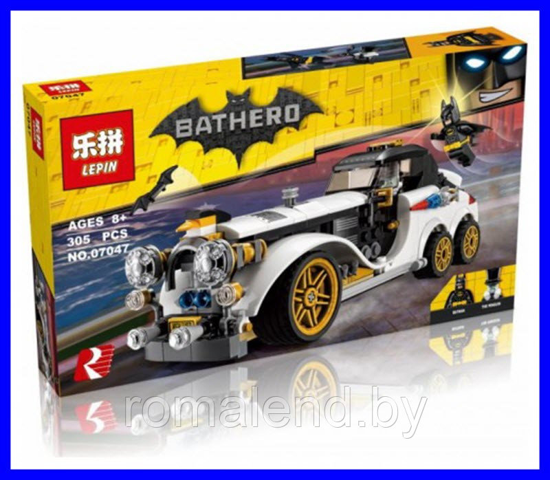 Конструктор Lego Bela Batman 10631 "Арктический Лимузин Пингвина" - фото 1 - id-p88662445