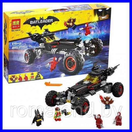 Конструктор Lego Bela Batman 10634 "Бэтмобиль" - фото 1 - id-p88662492