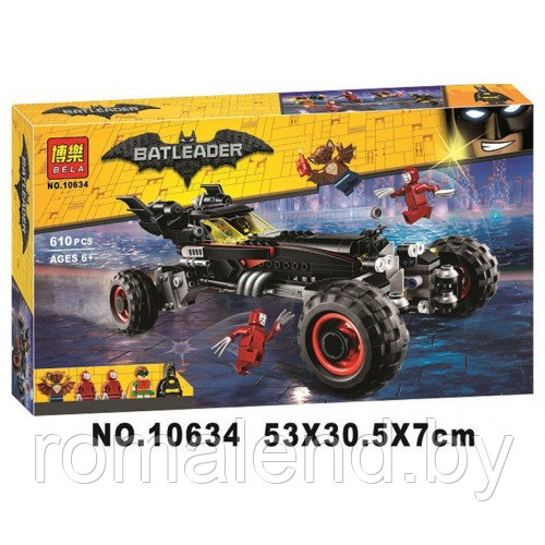 Конструктор Lego Bela Batman 10634 "Бэтмобиль" - фото 4 - id-p88662492