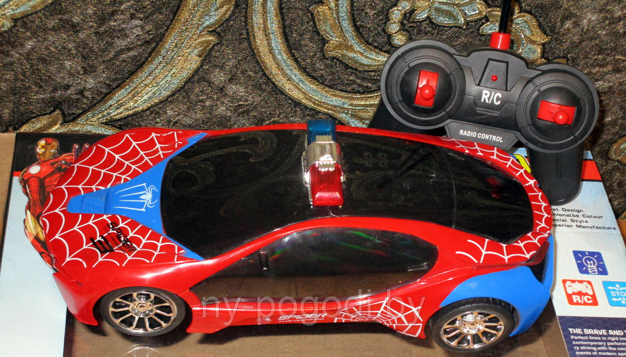 Радиоуправляемая машинка 360 rotacion человек паук