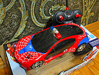 Радиоуправляемая машинка spider man человек-паук (работает от АКБ) ZR2048