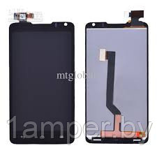 Дисплей Original для Huawei U9500 Ascend D1 В сборе с тачскрином, с рамкой. Белый.