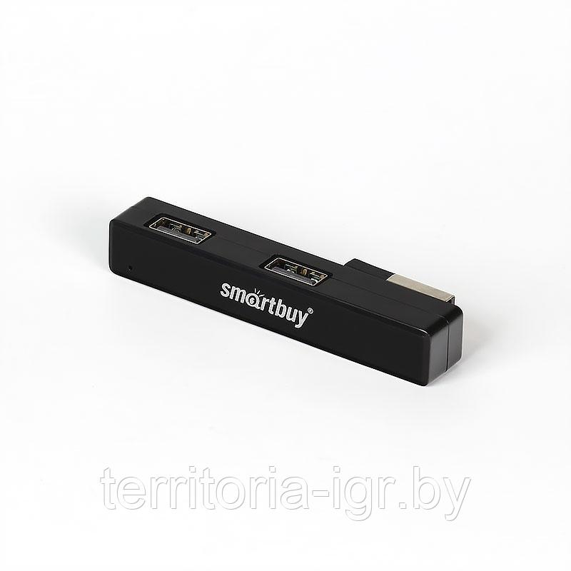 Разветвитель USB Hub 4 порта SBHA-408-k черный Smartbuy - фото 1 - id-p88688491