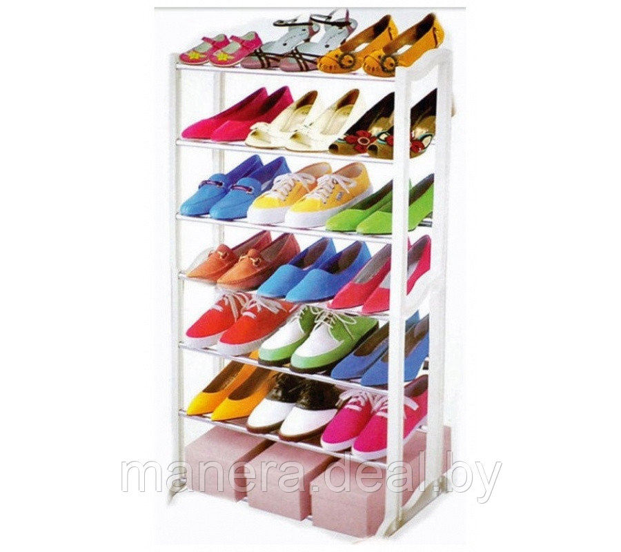 Стойка для хранения обуви Amazing shoe rack 7 полок - фото 1 - id-p79864958