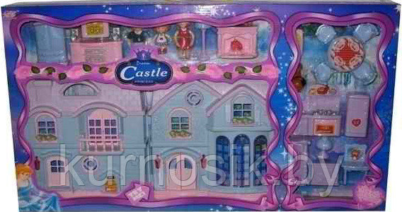 Домик для кукол Castle со звуковыми и световыми эффектами (Арт.8061) - фото 2 - id-p88710352