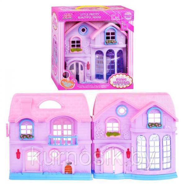 Домик для кукол Pink House со звуковыми и световыми эффектами (Арт.8065) - фото 5 - id-p88710612