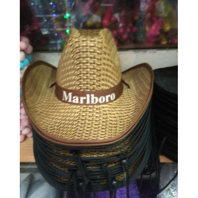 Шляпа ковбоя соломенная Marlboro - фото 2 - id-p88775231