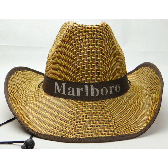 Шляпа ковбоя соломенная Marlboro - фото 1 - id-p88775231