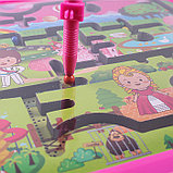 Набор для детей: доска для рисования, игра-лабиринт, ручка, маркер, магнит, фото 2