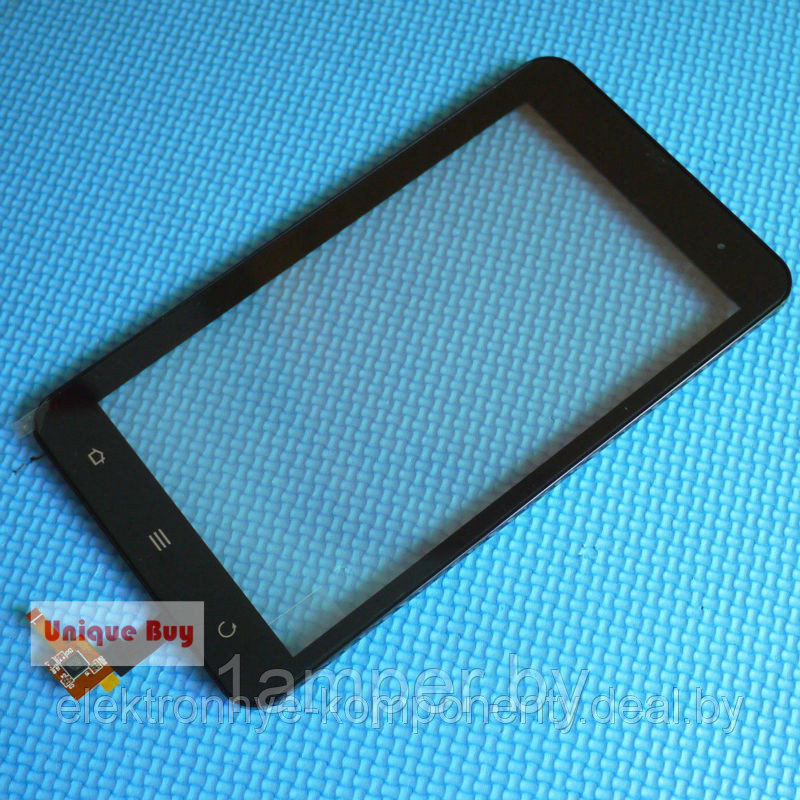 Сенсорный экран (тачскрин) Original ZTE V9E (V9c-1) С дисплейной рамкой.