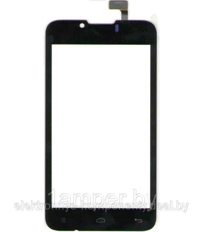Сенсорный экран (тачскрин) Original Fly IQ441 Белый, черный