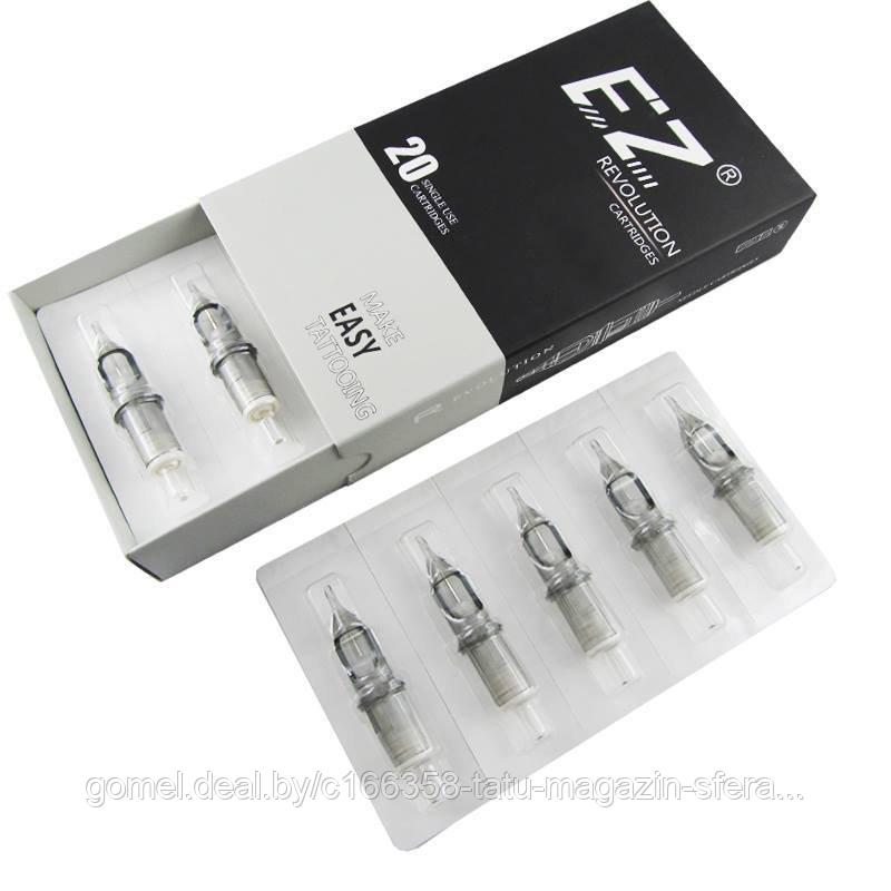 Картриджи EZ revolution Round Liner 1205RL
с защитной мембраной. 0,35 мм. Стандартная заточка