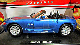 Коллекционная металлическая машинка БМВ BMW Z4 все открывается 24 см 1:18