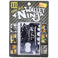 Мультитул wallet Ninja 18 в 1