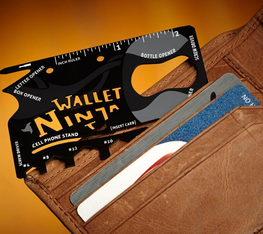 Мультитул wallet Ninja 18 в 1 - фото 3 - id-p88832753