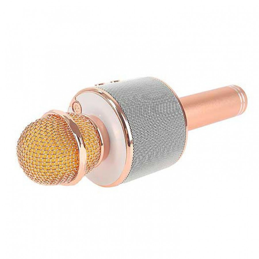 Беспроводной Микрофон для караоке Wster WS-858 (USB, microSD, AUX, Bluetooth) - фото 3 - id-p88833041