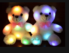 Светящийся плюшевый медвежонок . Мягкая игрушка (Светящийся мишка) - фото 3 - id-p88833064