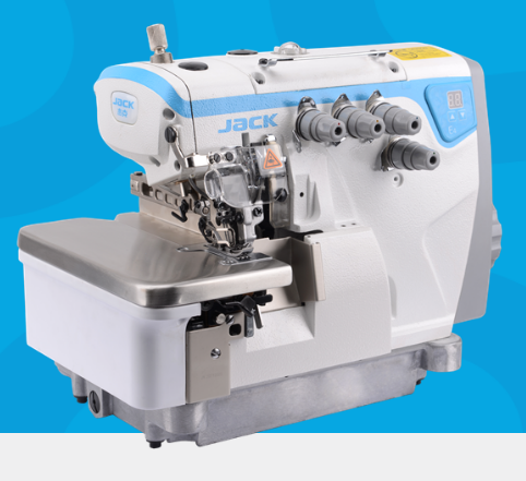 Промышленная швейная машина JACK E4-4-M03/333 оверлок четырехниточная - фото 1 - id-p88490896