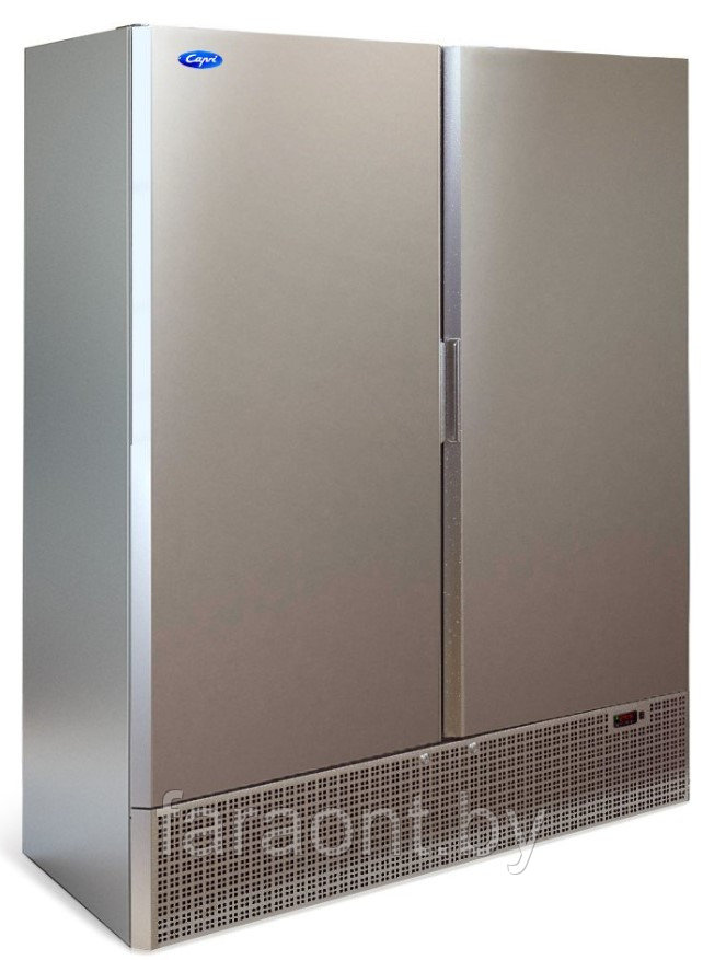 Шкаф холодильный МХМ Капри 1,5УМ (-6...+6) нержавеющая сталь - фото 1 - id-p88847360