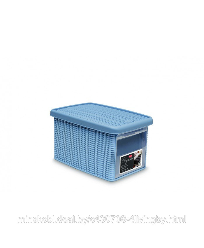 Многофункциональная корзина для хранения из пластика с фронтальным доступом маленькая - фото 3 - id-p73860091