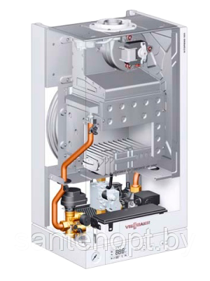 Газовый котел Viessmann Vitopend 100 24 кВт. Одноконтурный,турбированный. - фото 2 - id-p40271482