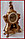 Часы настольные сувенирные с маятником, арт. RM-0001/SL, фото 3