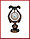 Часы настольные интерьерные, арт. RM-0019/SL, фото 3