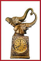 Часы кварцевые "Слоны"