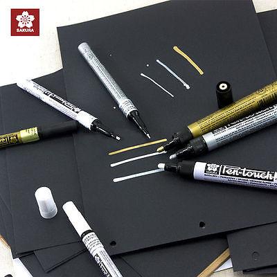 Маркер для каллиграфии Pen-Touch Calligrapher 5мм, золото, Sakura - фото 6 - id-p88875749