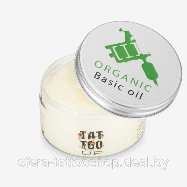 Масло ORGANIC Basic oil от Tattoo UP для татуировки 150 ml.