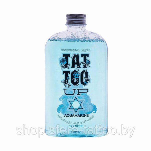 Мыло-концентрат «AQUAMARINE» Tattoo UP для татуировки и ПМ (татуажа) 250ml. - фото 1 - id-p88876510