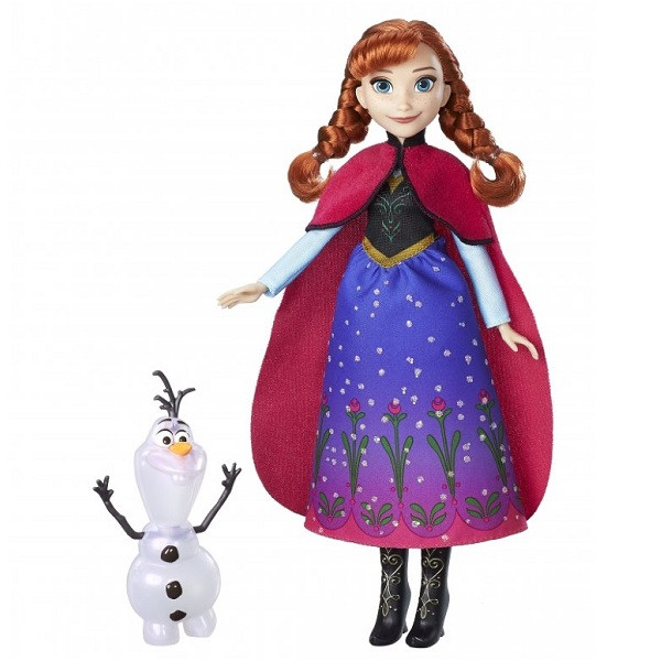 Кукла Холодное сердце "Северное сияние" Анна с другом Hasbro Disney Frozen B9199