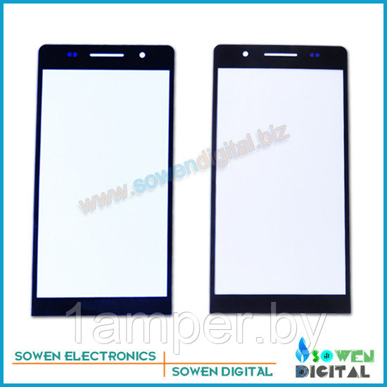 Стекло экрана Huawei Ascend P6 Черное