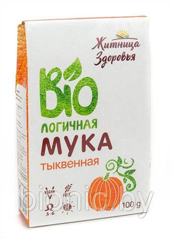 Мука тыквенная "Житница здоровья", 100г 1/7, фото 2